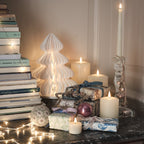 28cm Paper Christmas Tree LED Decoration