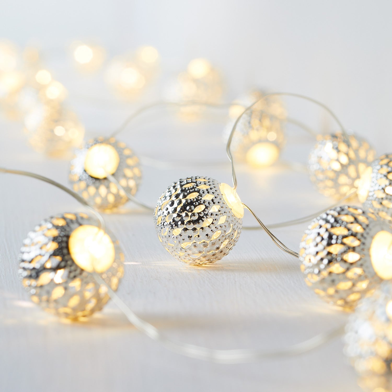 20 Moroccan Ball Micro Fairy Lights