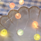 20 Pastel Ball LED Micro Lights