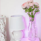 20 Pink LED Micro Battery Fairy Lights