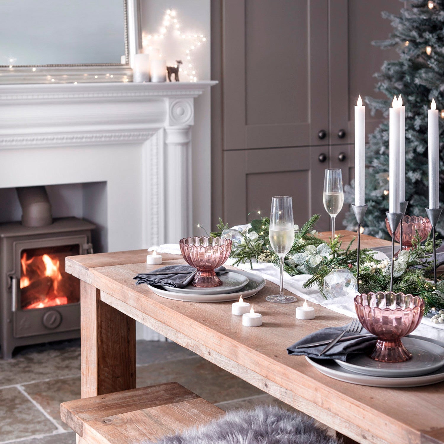 50 Warm White LED Green Micro Fairy Lights