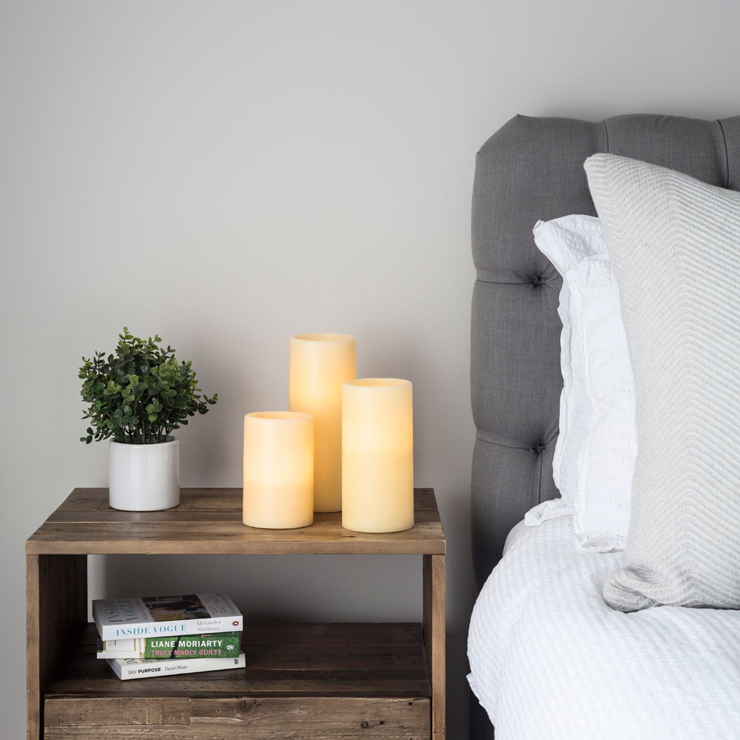 Regular Chapel Battery LED Pillar Candle