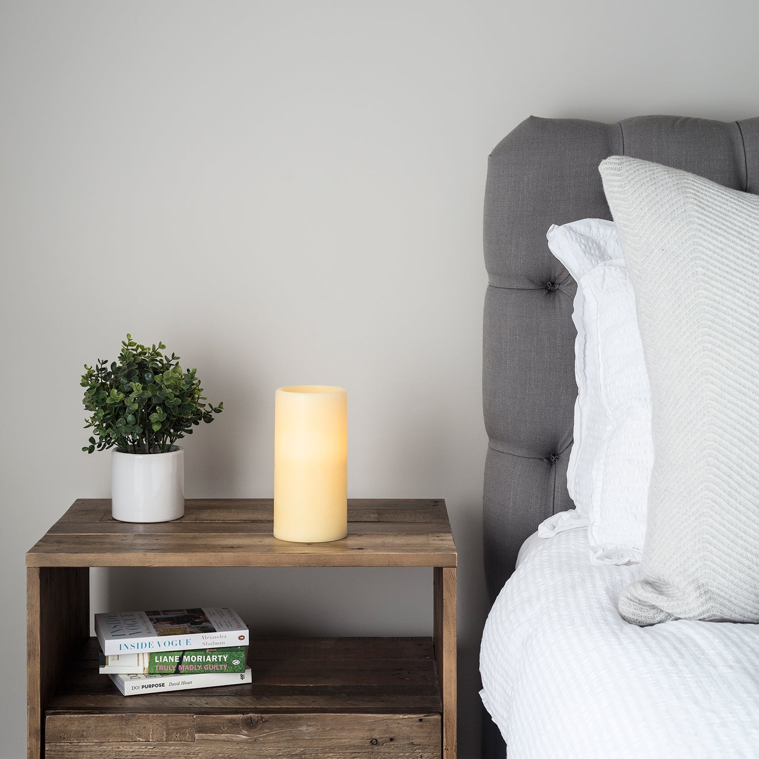 Regular Chapel Battery LED Pillar Candle