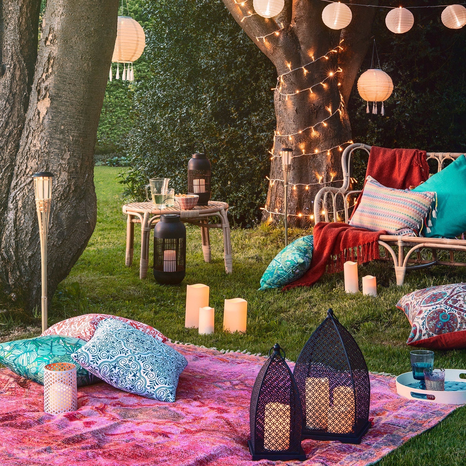 Large Port Isaac Battery Outdoor LED Candle