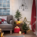 6 Red Wax Battery LED Votive Candles