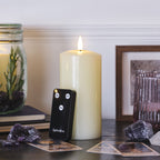15cm TruGlow® Ivory LED Pillar Candle with Remote Control