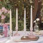 8 TruGlow® Ivory LED Taper Candles with Remote Control