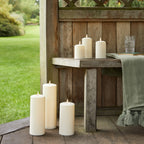 6 TruGlow® Waterproof Outdoor Candles