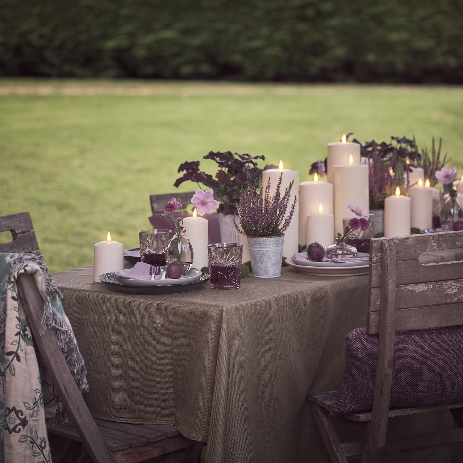 6 TruGlow® Waterproof Outdoor Candles