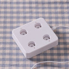 4 Rechargeable TruGlow® Taper Candles