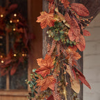 2m Maple Leaf Autumn Garland Micro Light Bundle