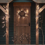 3 Black Branch Halloween Garden Stake Lights