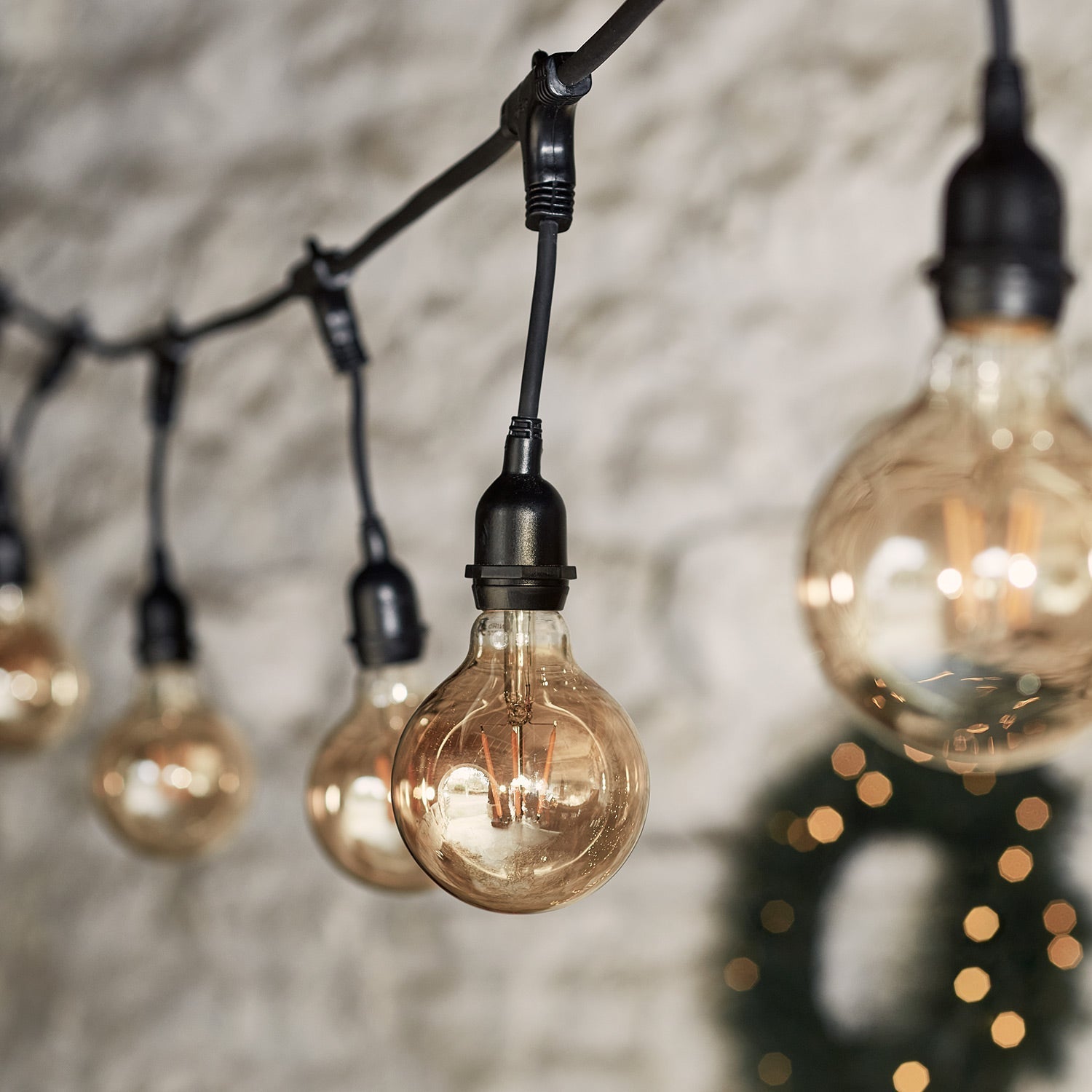 Ingenious Connect 10 Large Globe Bulb Festoon Light Bundle