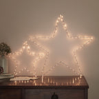 34cm Rose Gold Osby Star Window Light