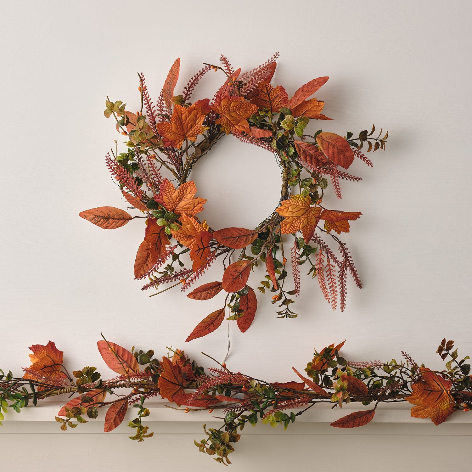 1.5m Maple Leaf Autumn Garland