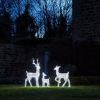 1.2m Swinsty Acrylic Stag Light Up Reindeer