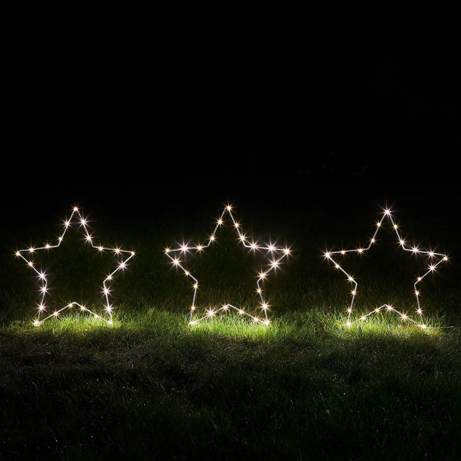 Christmas Star Stake Lights