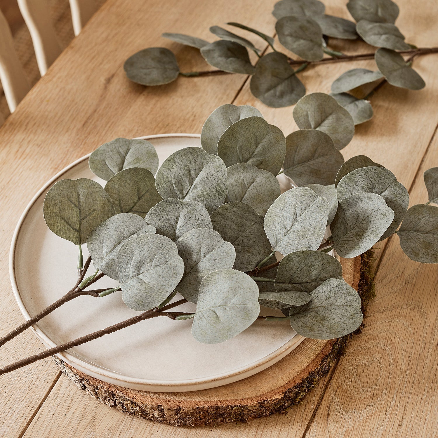 Set of 3 Eucalyptus Sprigs Christmas Decorations