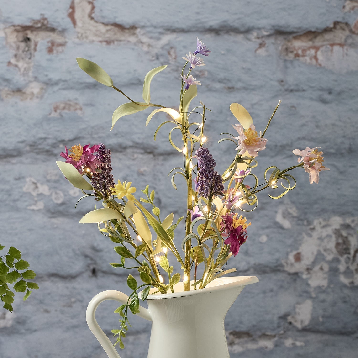 Pre Lit Lavender Spring Sprig