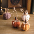 Felt Twig Tree & Felt Pumpkin Hanging Decorations Bundle