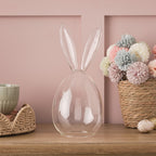 Glass Bunny Dome with Bunny Micro Lights