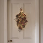Pre Lit Autumn Winter Wreath & Bough