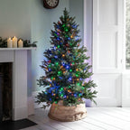 Essential Connect 50m 500 Multi Coloured Connectable Fairy Lights Green Cable