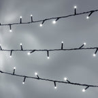 Essential Connect 50m 500 White Connectable Fairy Lights Green Cable