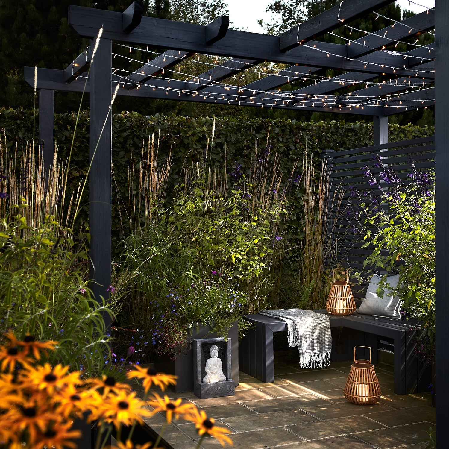 Essential Connect 50m 500 Warm White Connectable Fairy Lights Clear Cable