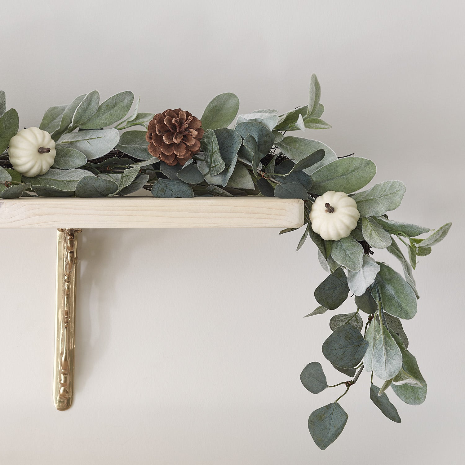 1.5m Pumpkin & Pinecone Autumn Garland