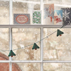 Felt Tree Christmas Garland