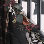 Crisp Leaf Autumn-Winter Wreath & Garland