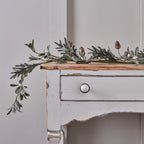 Classic Acorn Wreath and Winter Foliage Wreath & Garland