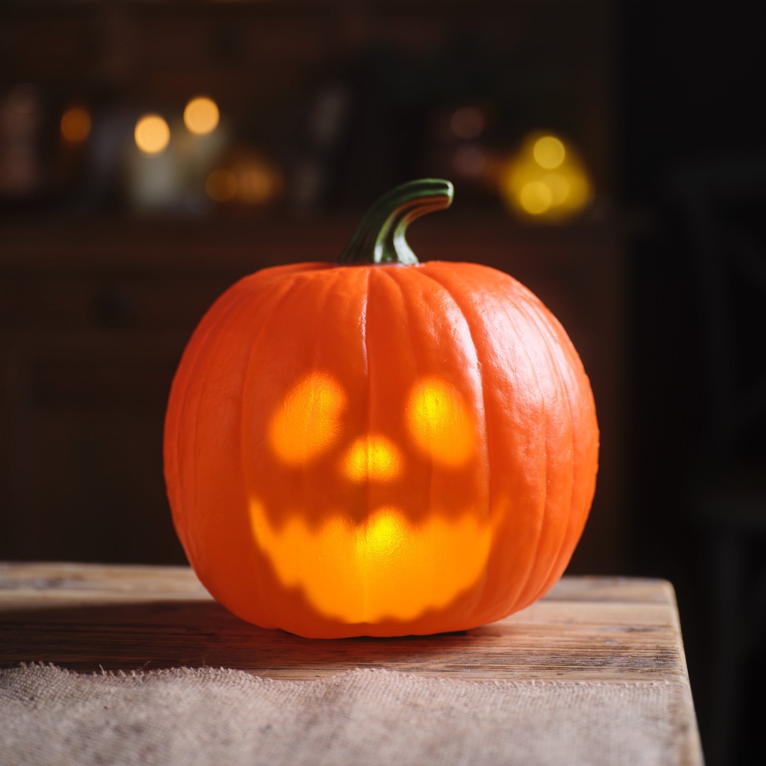 Animated Talking Pumpkin Light Up Halloween Decoration
