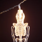 10 Skeleton Halloween String Lights