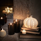 Ceramic Pumpkin Light