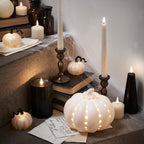Ceramic Pumpkin Light
