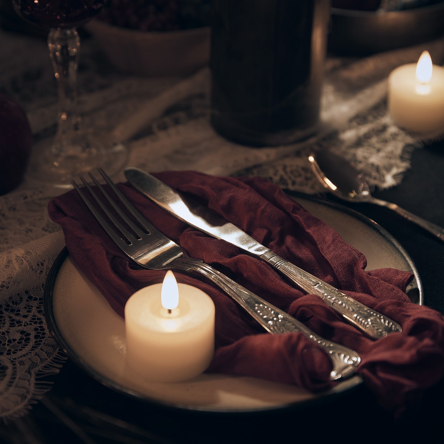 6 Ivory TruGlow® LED Mini Votive Candles