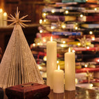 9  TruGlow® Ivory LED Slim Pillar Candles With Remote Control