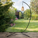 Black Metal Lantern Stand