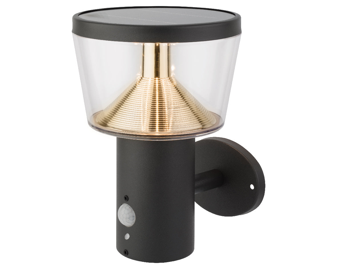 Rhodes Solar Wall Light with Motion Sensor