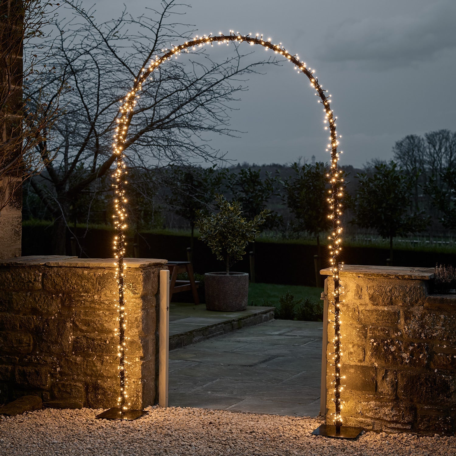 2.3m LED Garden Archway Light