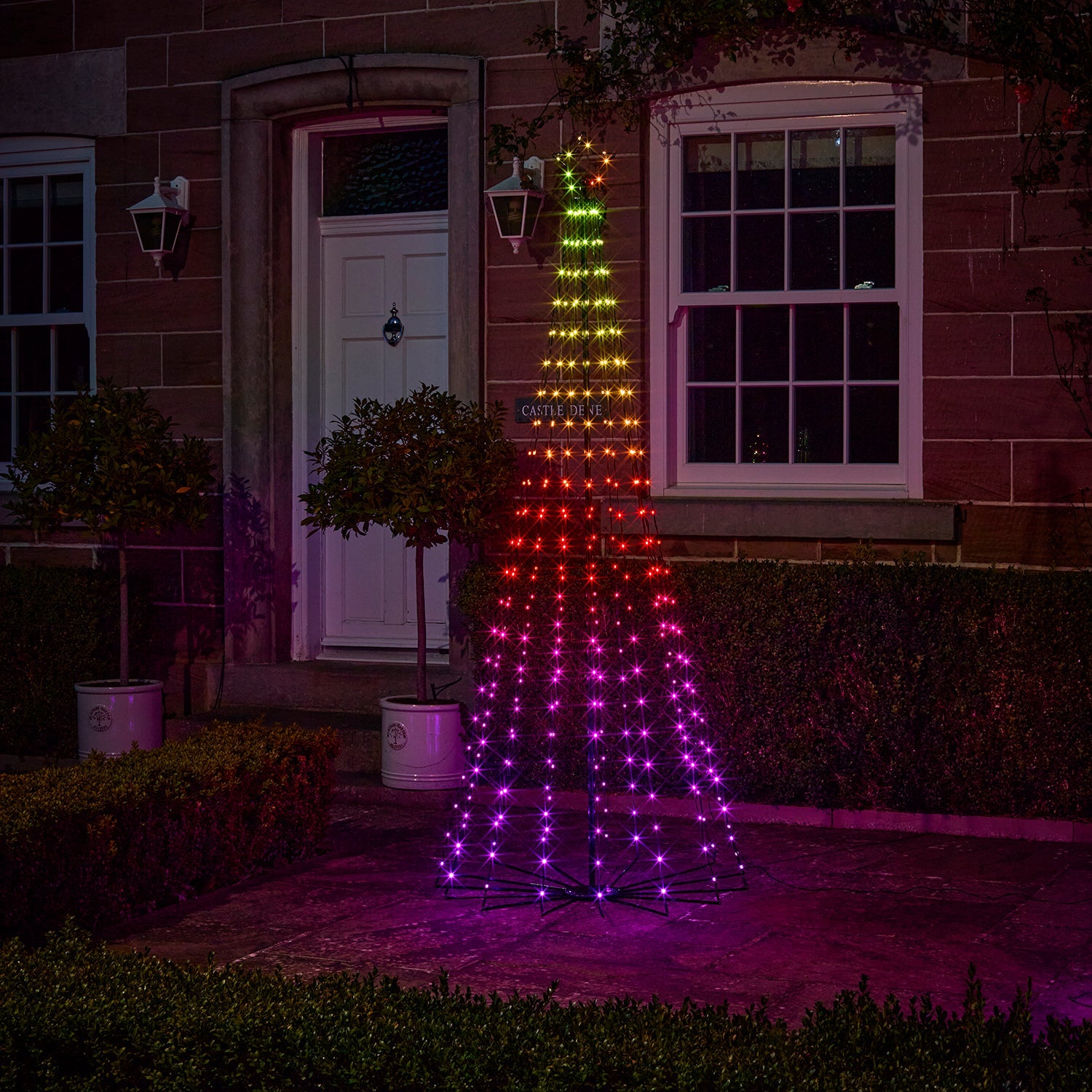 2.4m Colour Select Micro LED Christmas Tree