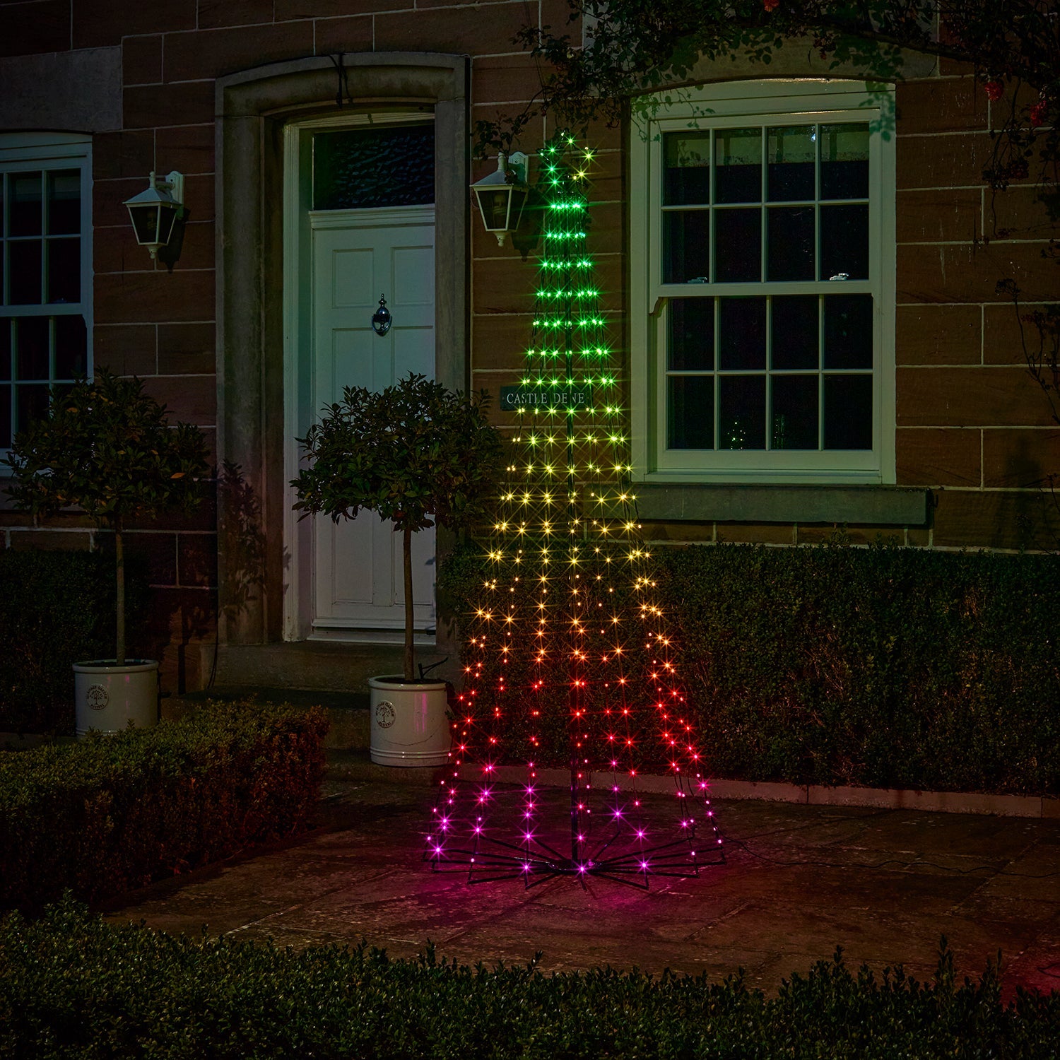 2.4m Colour Select Micro LED Christmas Tree
