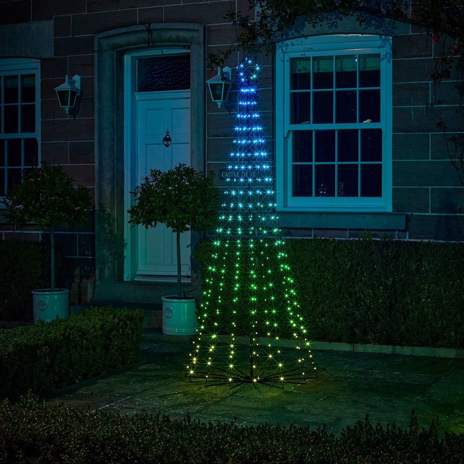 2.4m Colour Select Micro LED Christmas Tree