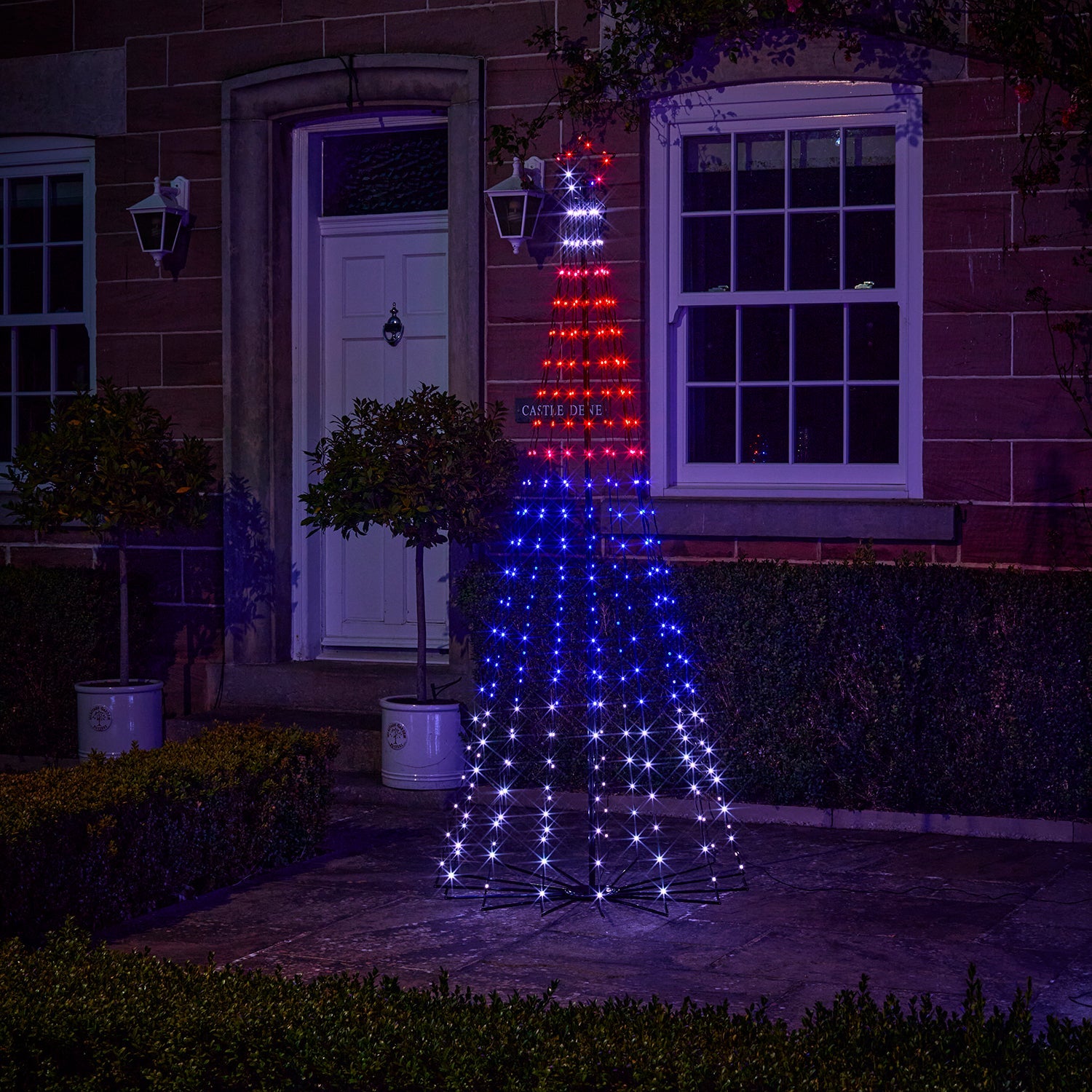 2.4m Colour Select Micro LED Christmas Tree