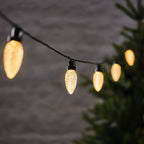 20 LED Warm White Connectable Lights with Ground Stake