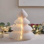 28cm Paper Christmas Tree LED Decoration
