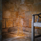 60cm Warm White Micro LED Wire Cone