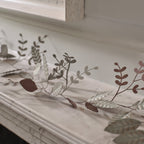 Green Leaf Decorative Metal Garland
